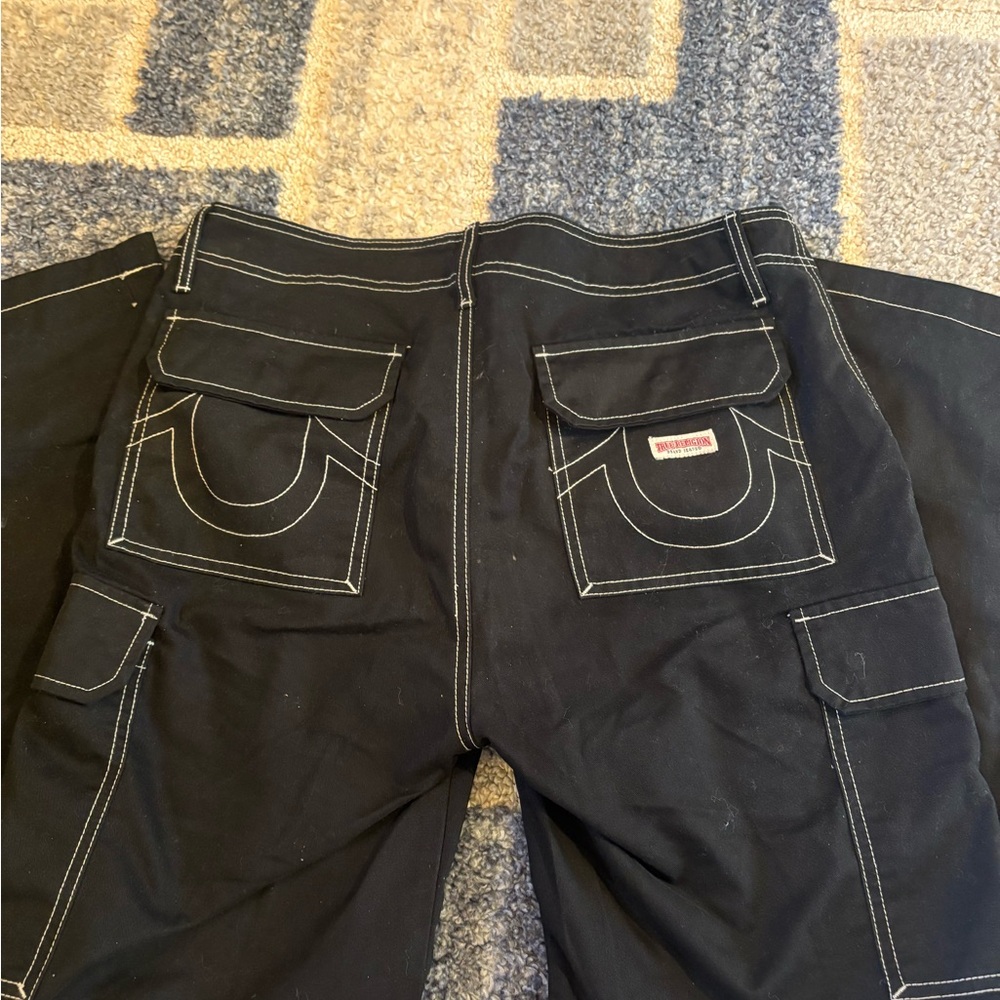 True Religion Black Denim Pants